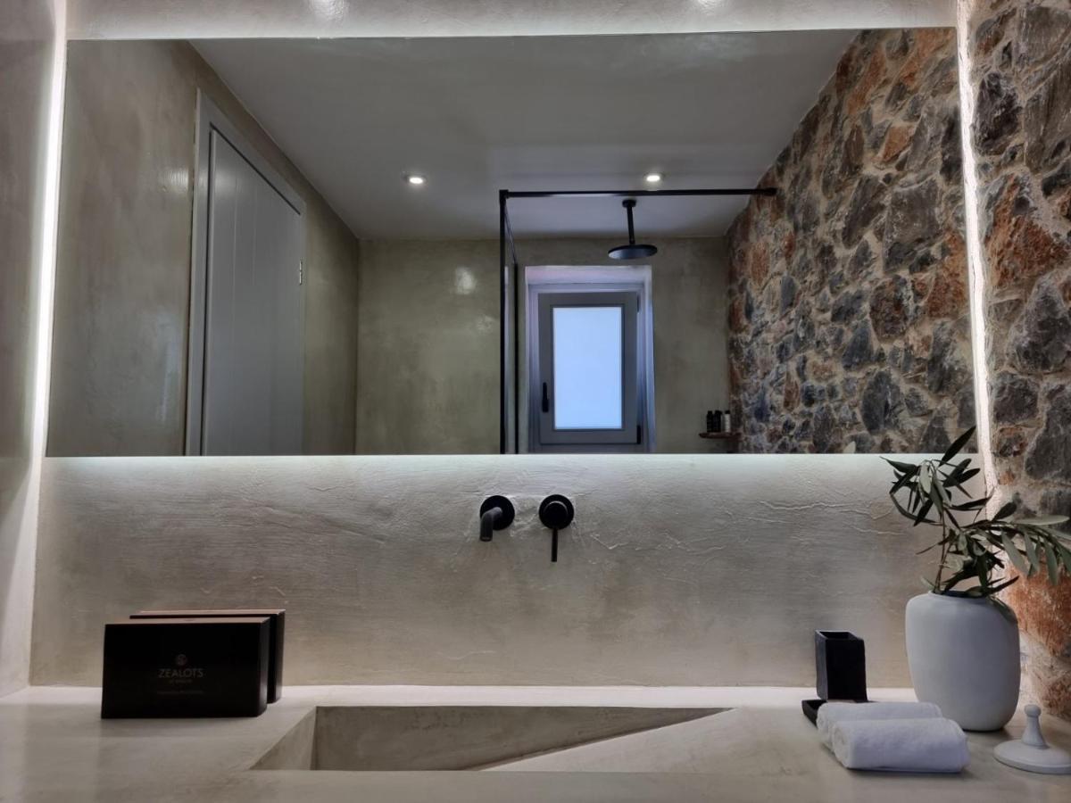 Stone Build Suite With Private Pool Kolios Zewnętrze zdjęcie