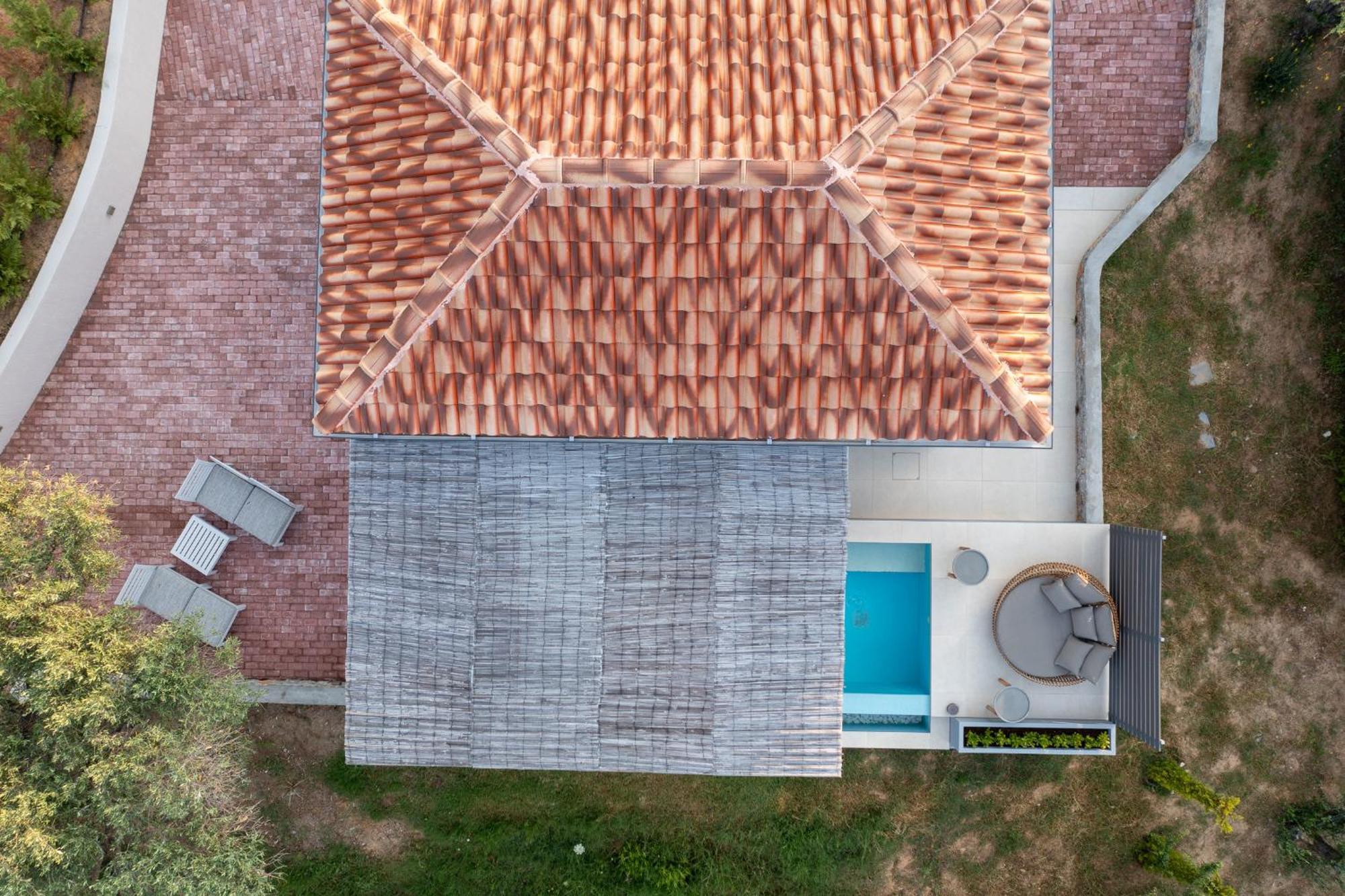 Stone Build Suite With Private Pool Kolios Zewnętrze zdjęcie